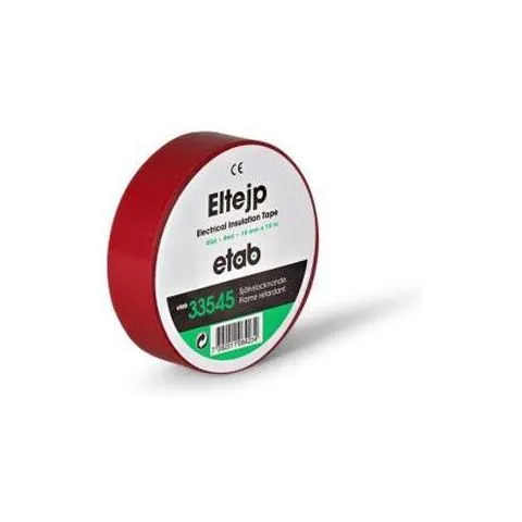 Kundfavorit 33545 etab Plasttejp 15 mm x 10 m röd